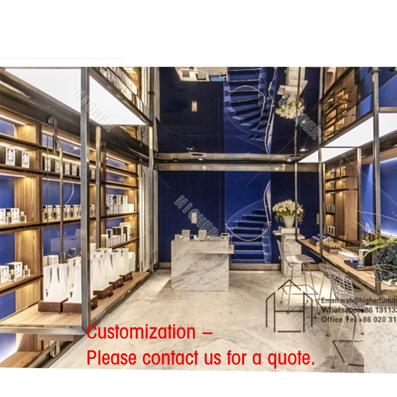 Interior Design Retail - Mueble de Exhibición de Perfumes Personalizado