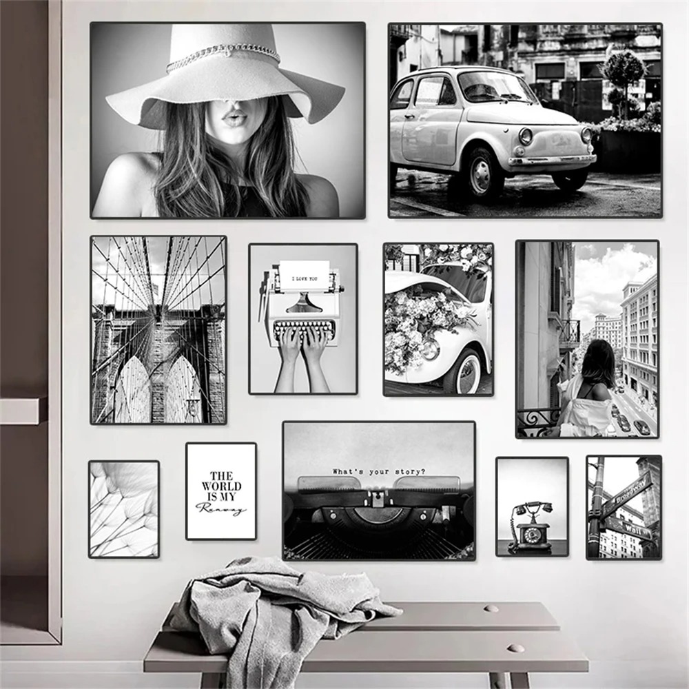 Interior Design Sketch - Pintura al óleo de coche de