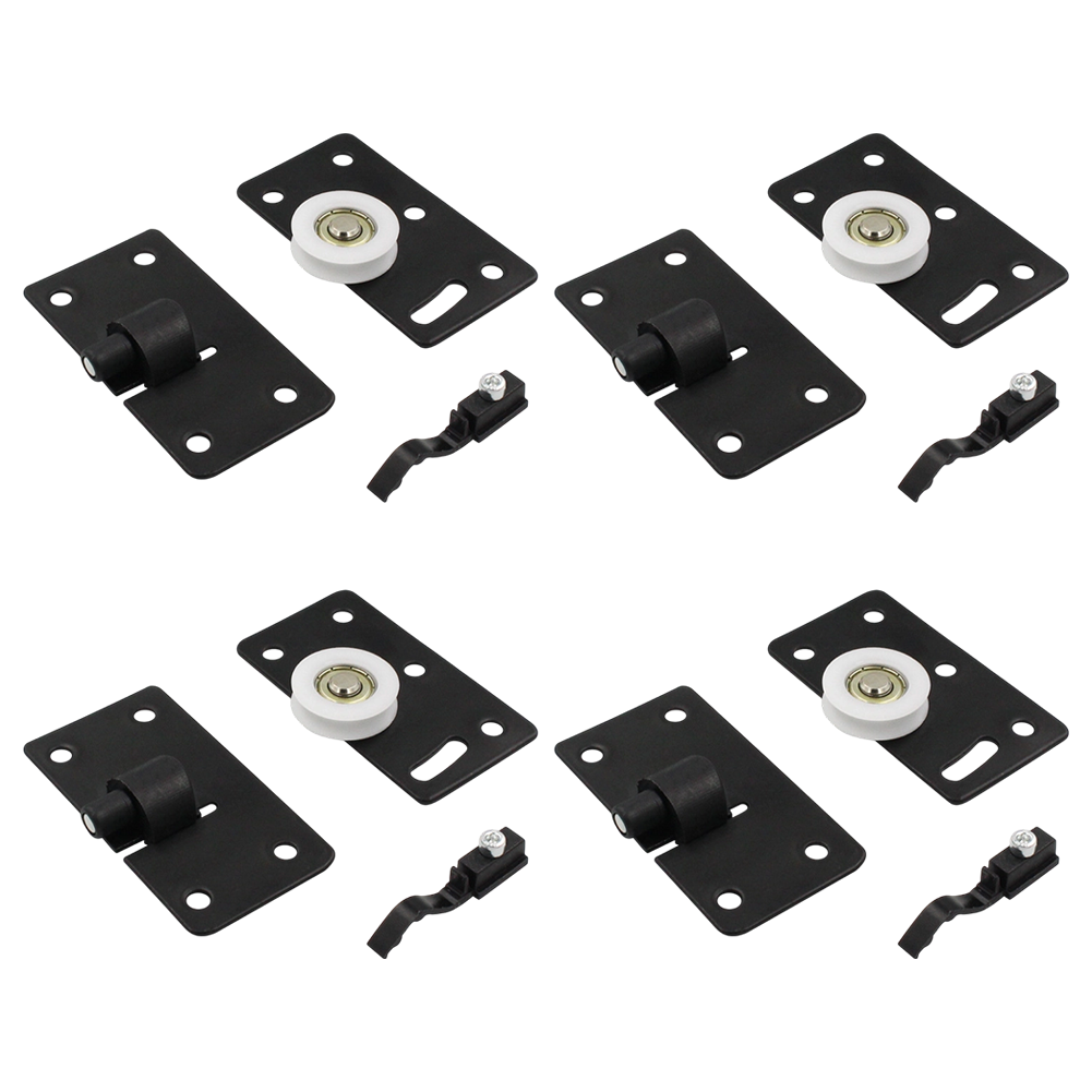 Interior Design Build - Kit de Ruedas para Puertas Corredizas