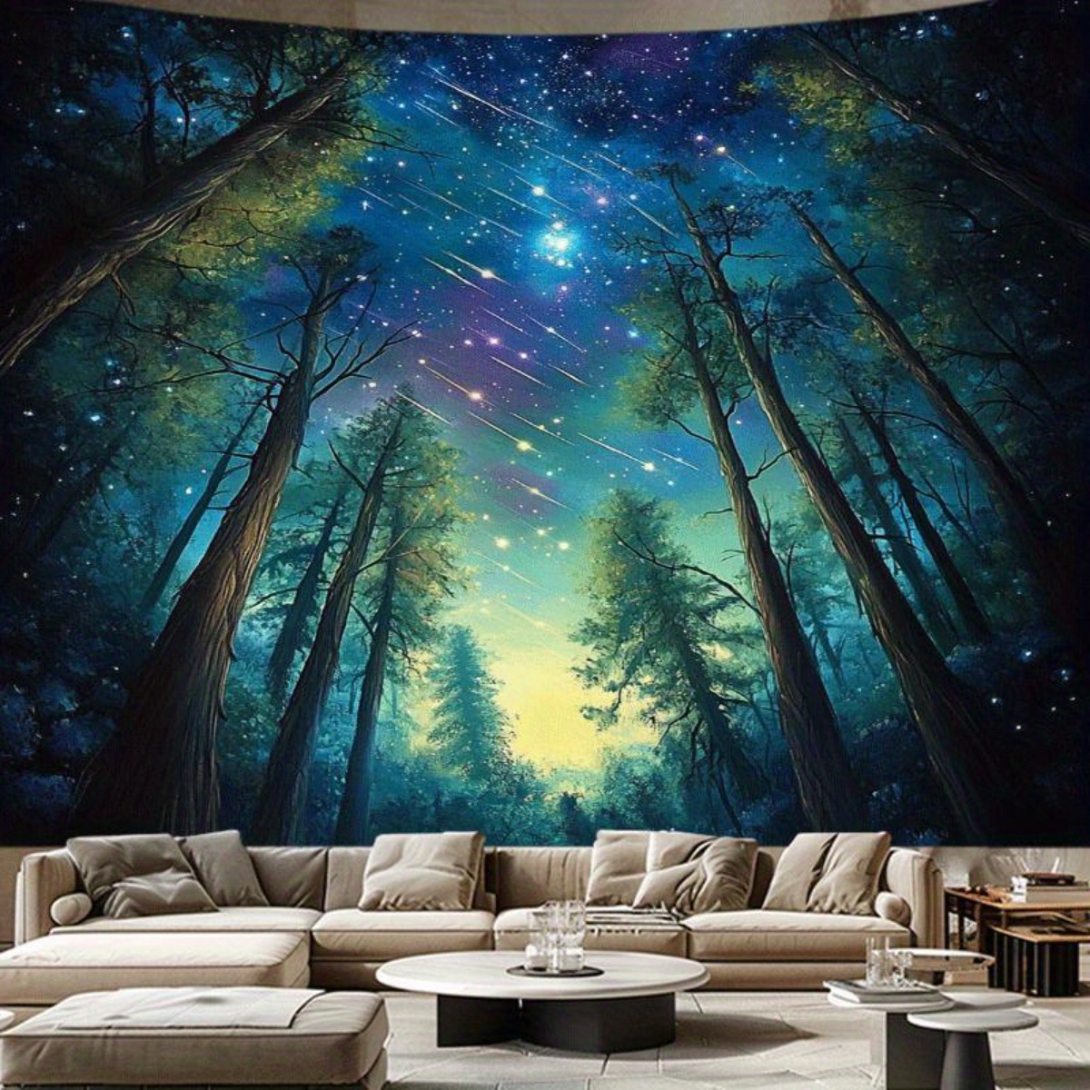 Interior Design Hd - Tapiz de pared con cielo de