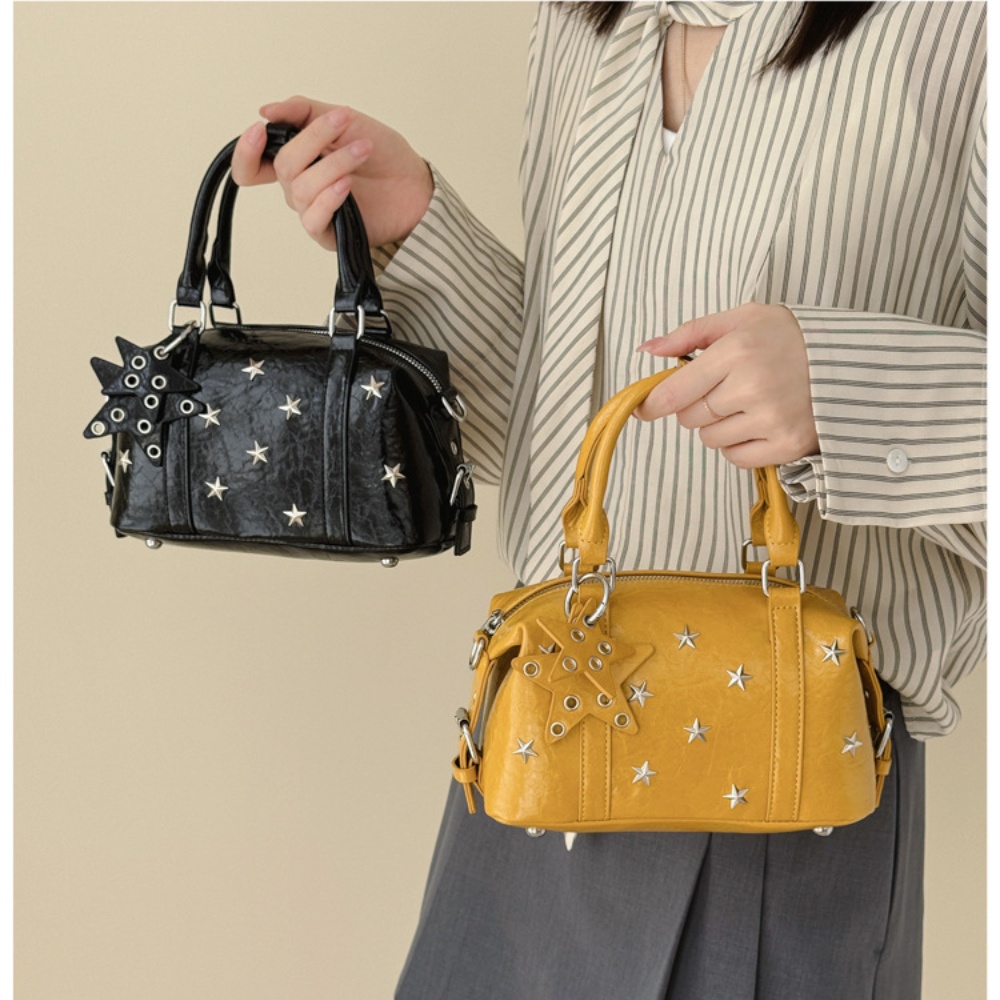 Interior Design Vintage Style - Bolso de Mano de PU con