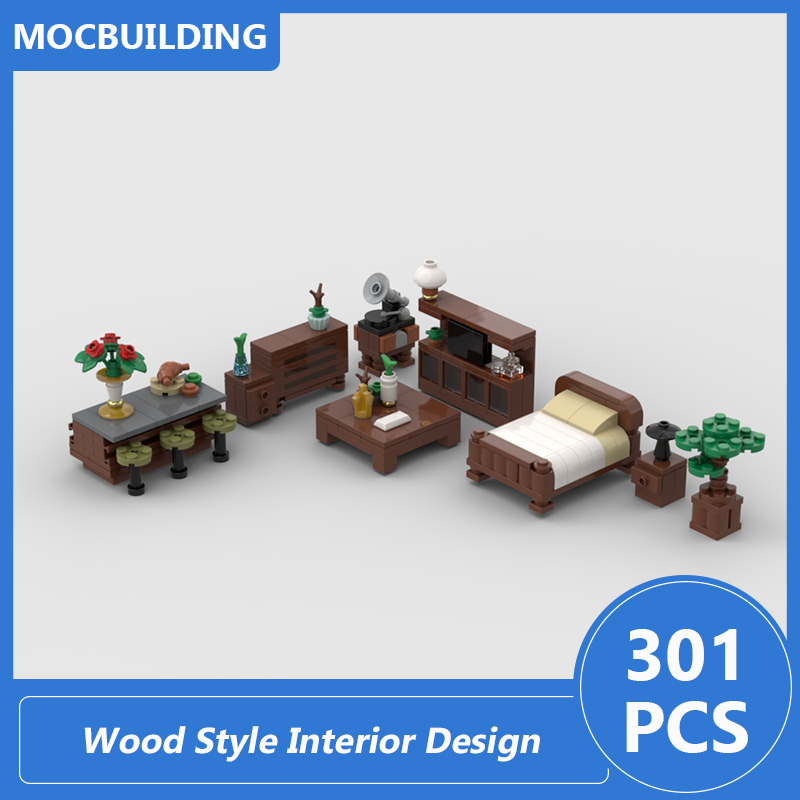 Interior Design Build - Modelo de Diseño Interior Estilo Madera,