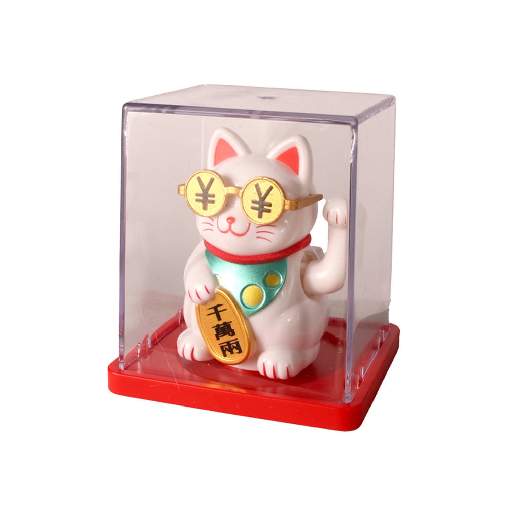 Gato de la Suerte Solar para I - Interior Design Build reseña y precio