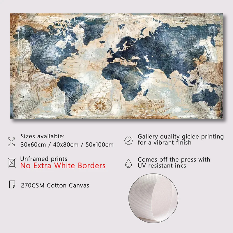 Póster de lienzo de arte Vinta - Interior Design Sketch reseña y precio