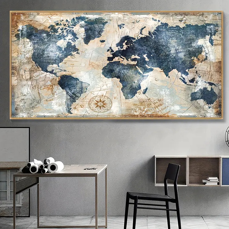 Póster de lienzo de arte Vinta - Interior Design Sketch reseña y precio