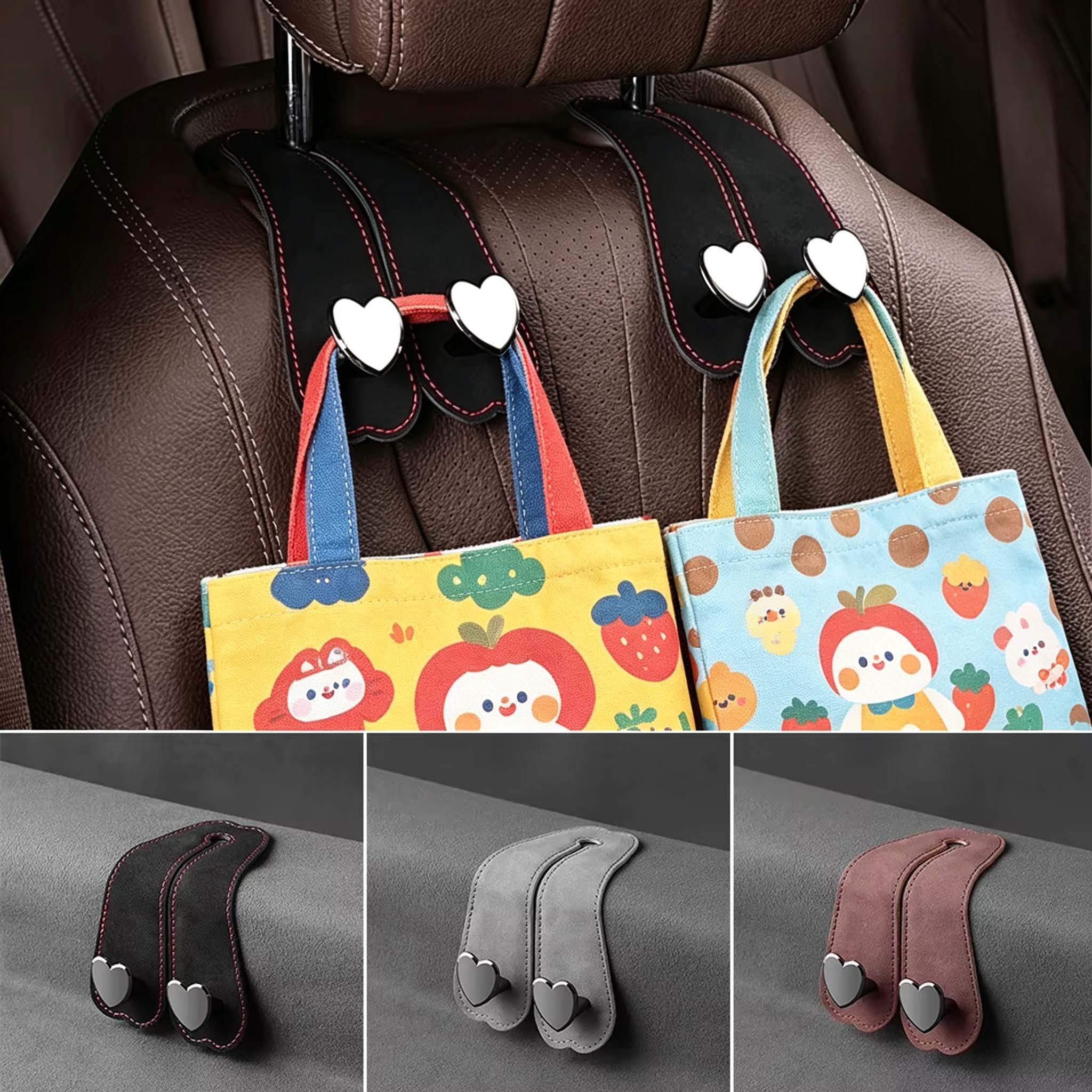 Ganchos para reposacabezas de  - Interior Design Whimsical reseña y precio
