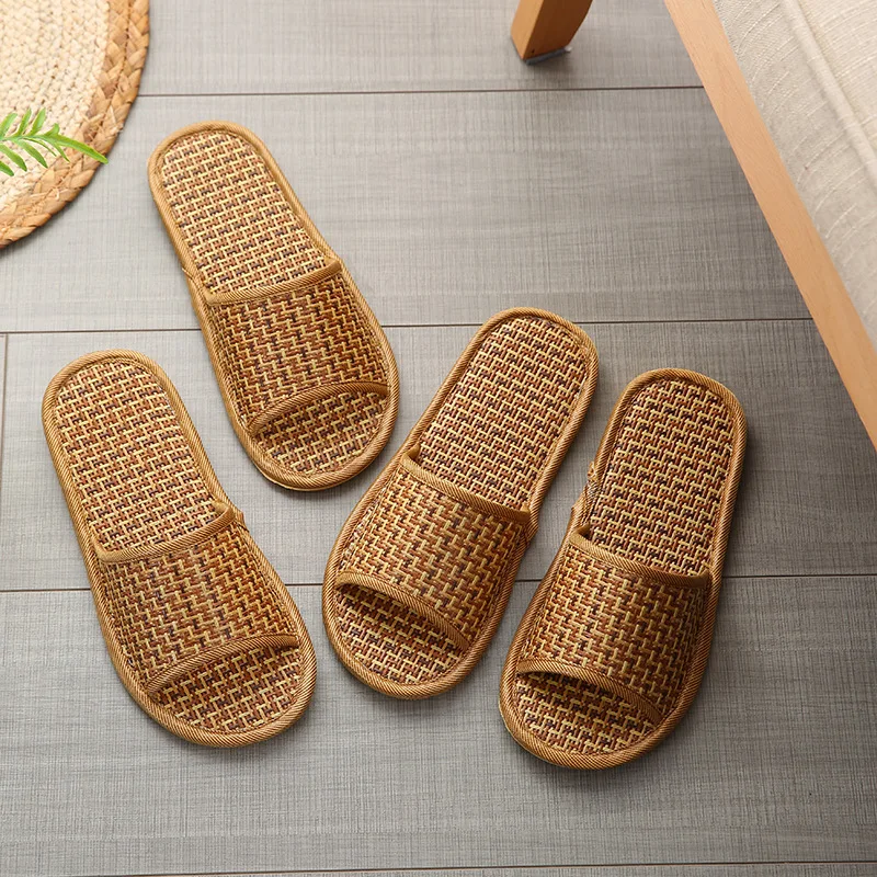 Zapatillas de estera de paja p - Linen Roller Blind reseña y precio