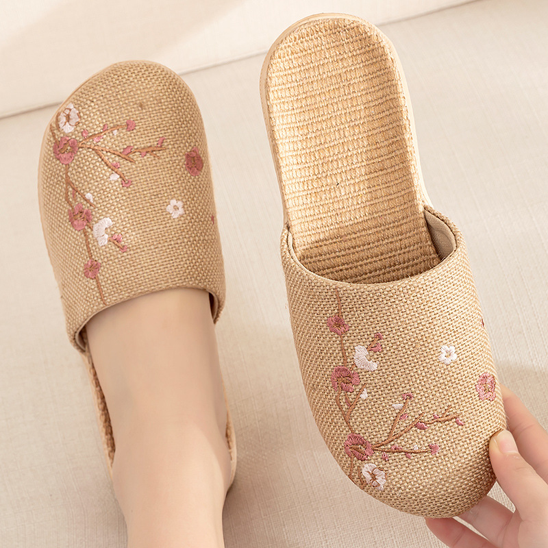 Zapatillas de lino para mujer, - Linen Roller Blind reseña y precio