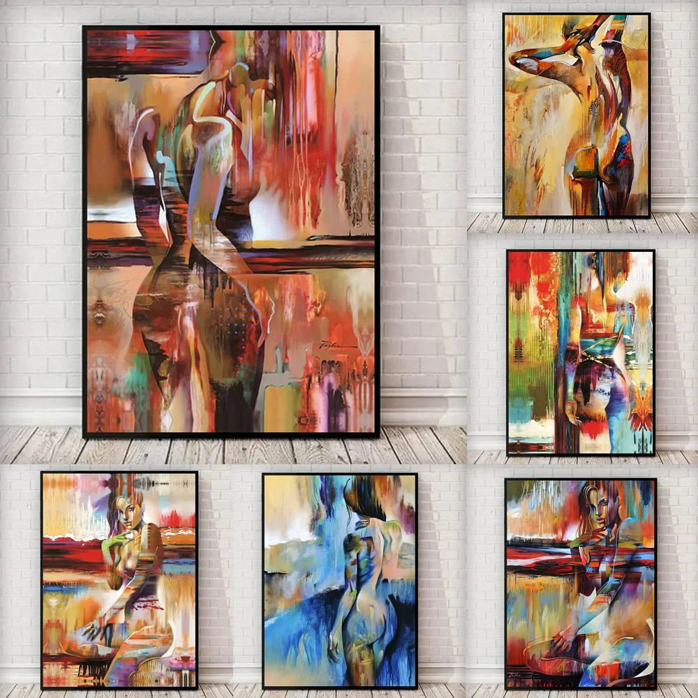 Pintura al óleo abstracta para - Interior Design Sketch reseña y precio
