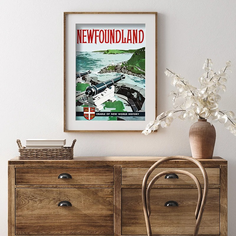 Póster Retro de viaje, pintura - Interior Design Sketch reseña y precio