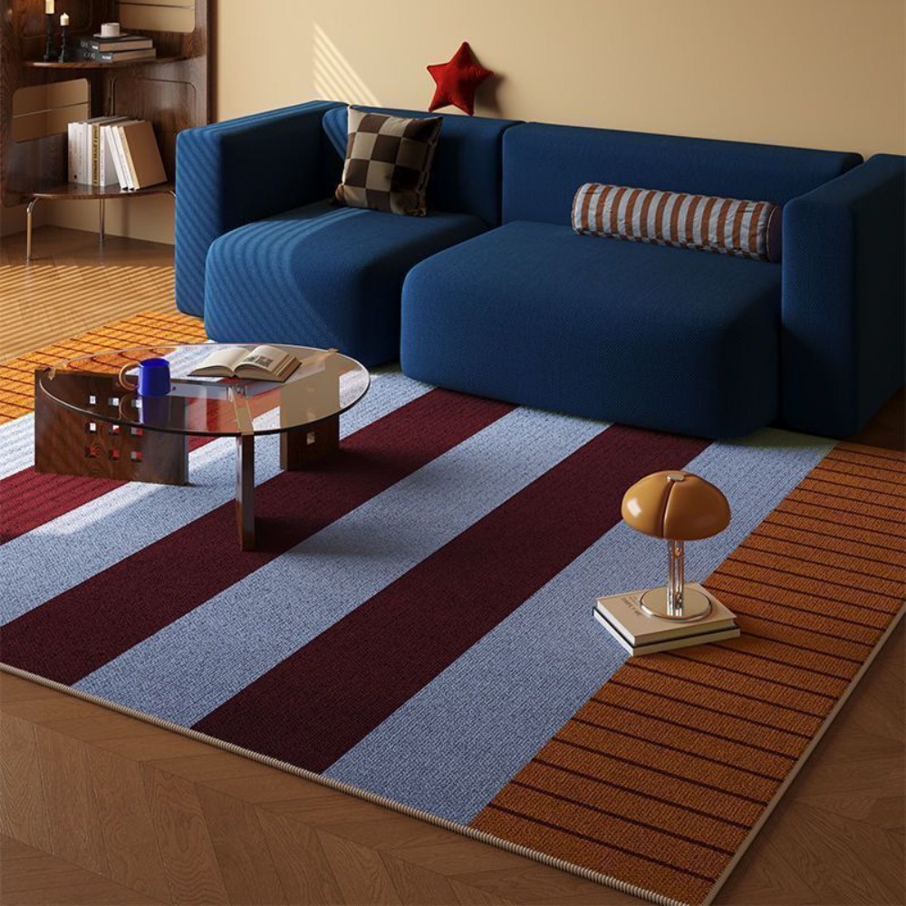 Alfombra con patrón de rayas m - Interior Design Retail reseña y precio