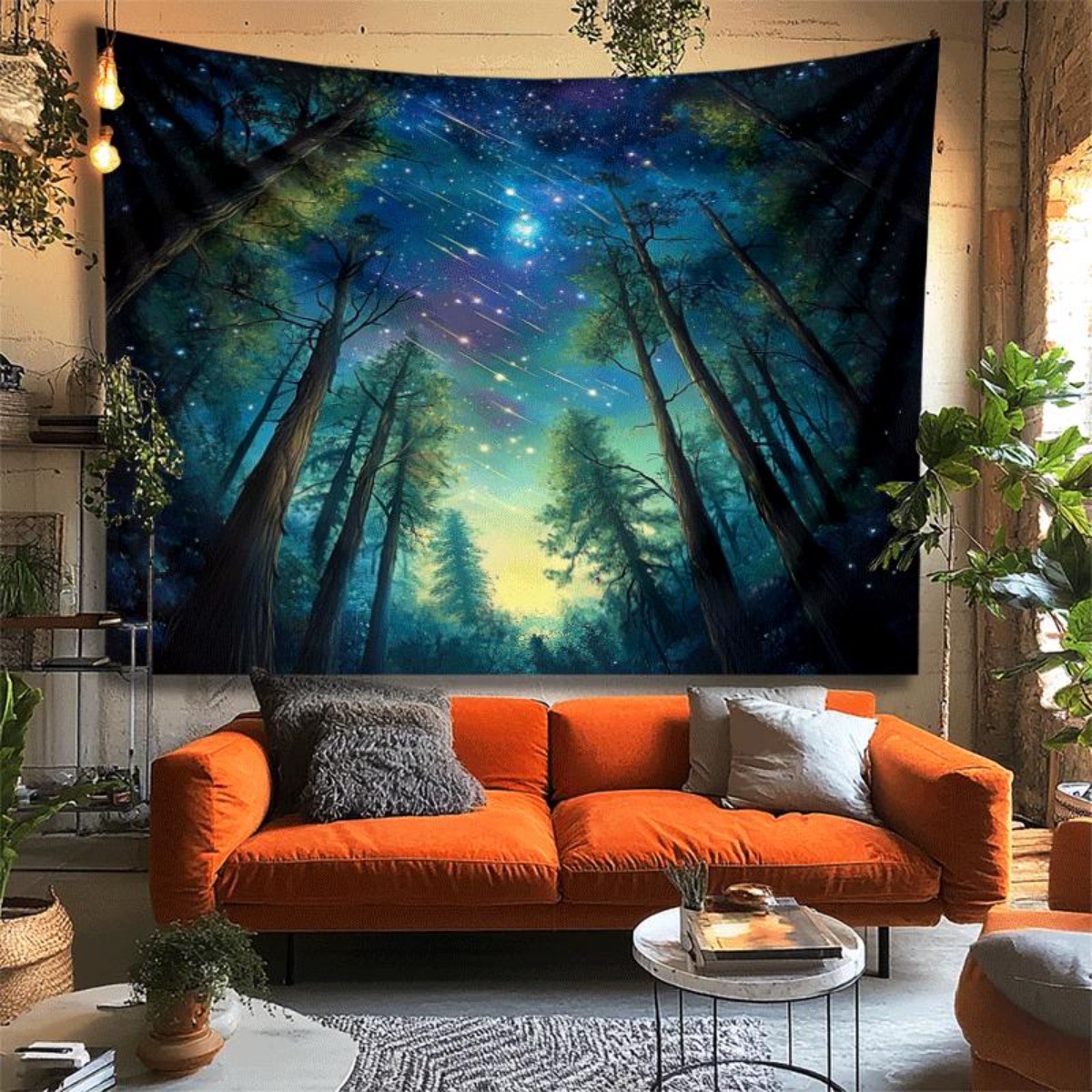 Tapiz de pared con cielo de bo - Interior Design Hd reseña y precio