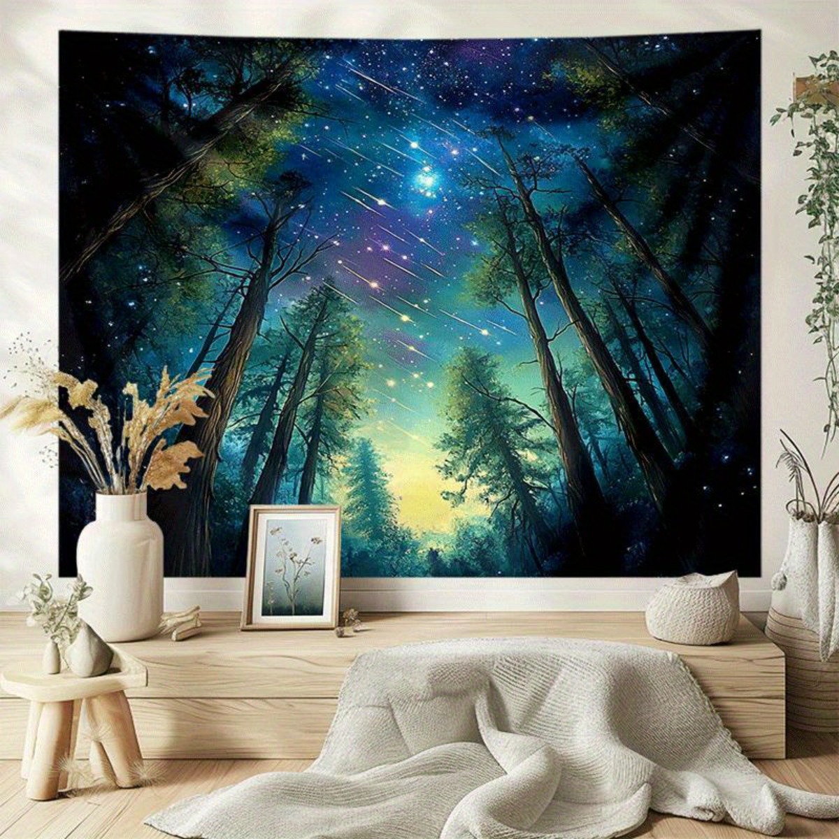 Tapiz de pared con cielo de bo - Interior Design Hd reseña y precio