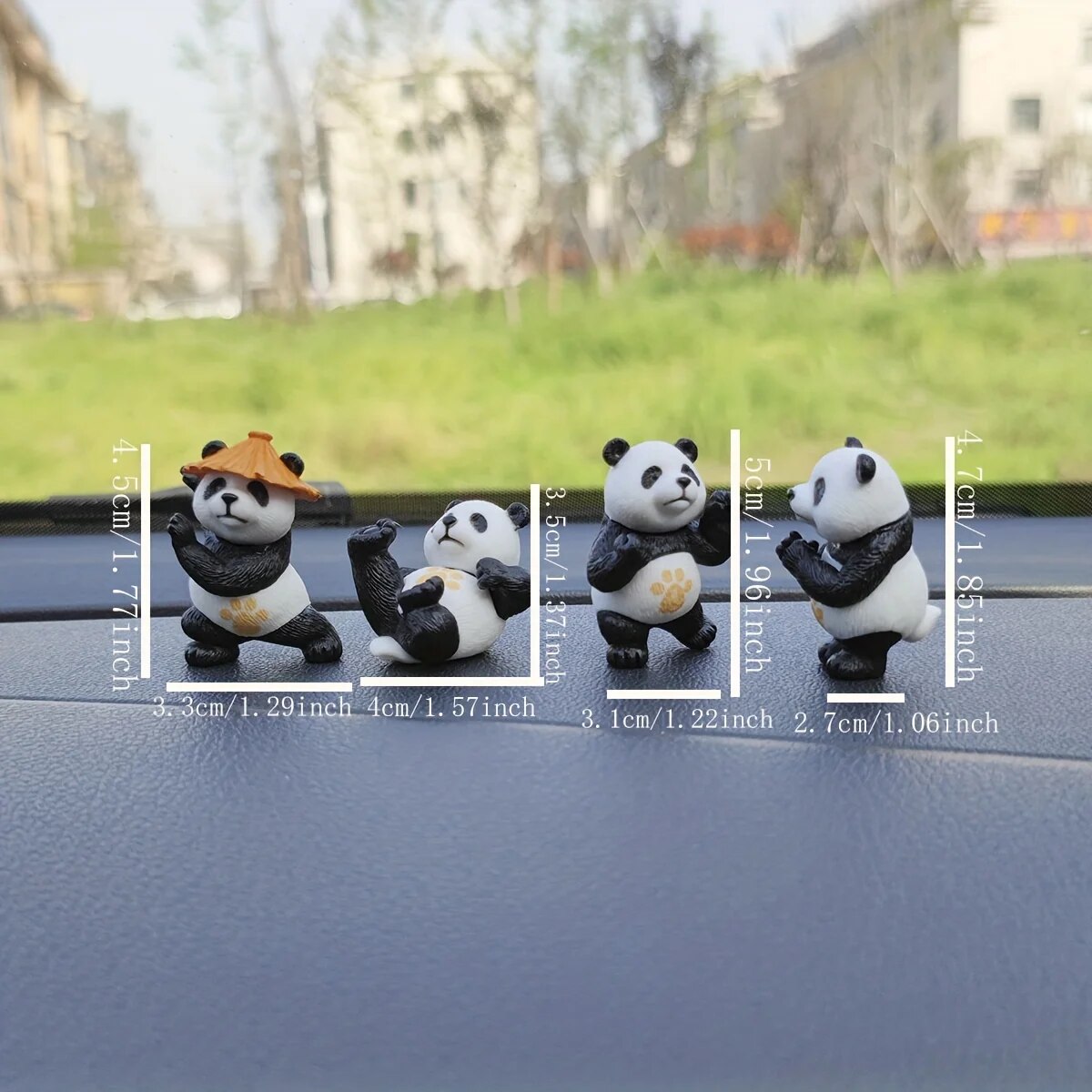 4 unids/set diseño de Panda ad - Interior Design Whimsical reseña y precio