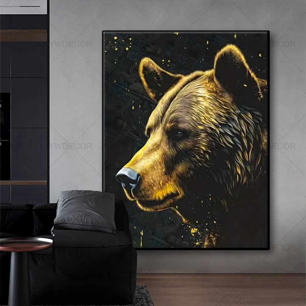 Pintura de animales de toro y  - Interior Design Sketch reseña y precio