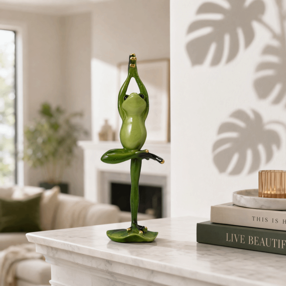 Figura de Resina de Anfibio en - Interior Design Whimsical reseña y precio