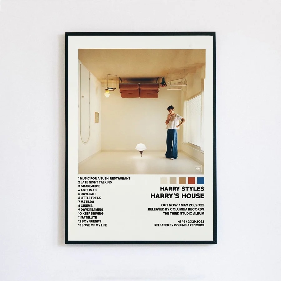 Póster de la casa de Harry H,  - Interior Design Sketch reseña y precio