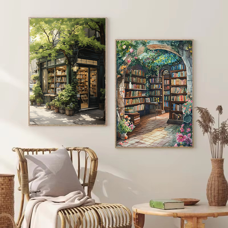 Biblioteca de invernadero Vint - Interior Design Sketch reseña y precio