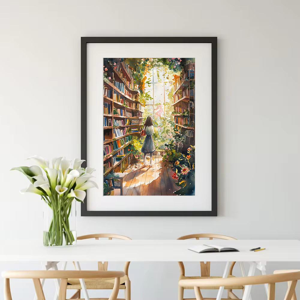 Biblioteca de invernadero Vint - Interior Design Sketch reseña y precio