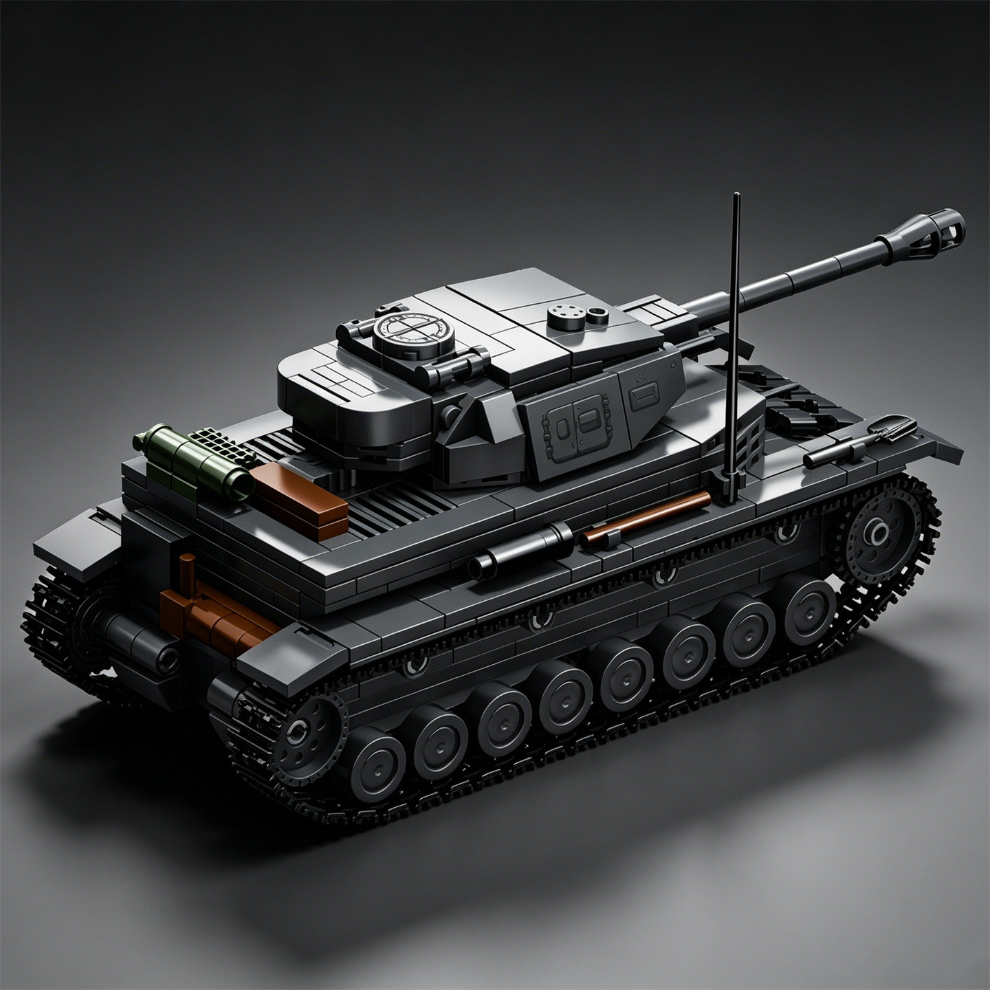 Tanque a Escala 1:35 No. Kit d - Interior Design Build reseña y precio