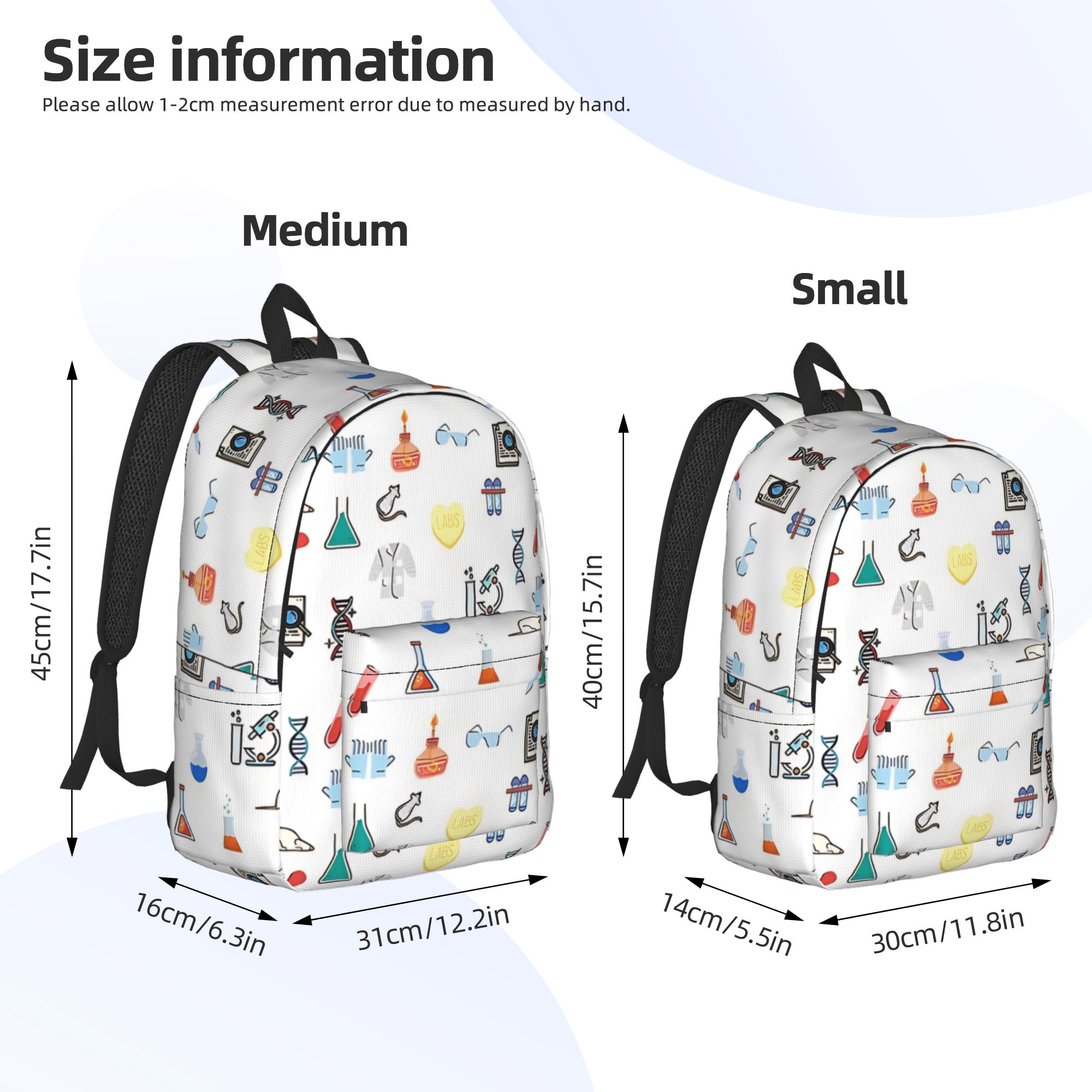 Mochila Escolar de Laboratorio - Interior Design Lab reseña y precio