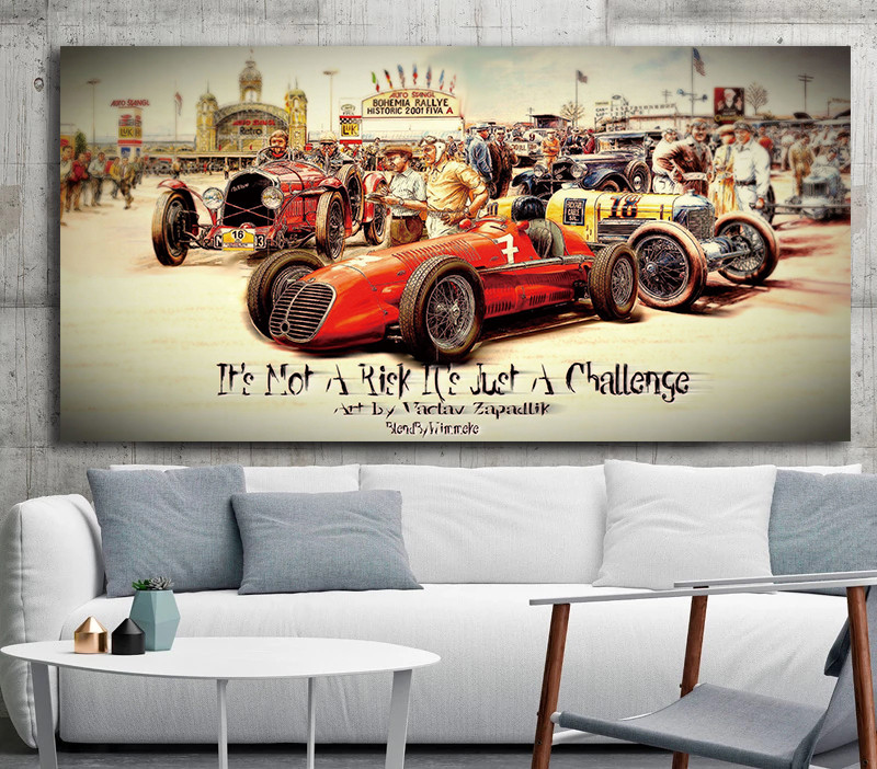 Carteles de coche Vintage, pós - Interior Design Sketch reseña y precio